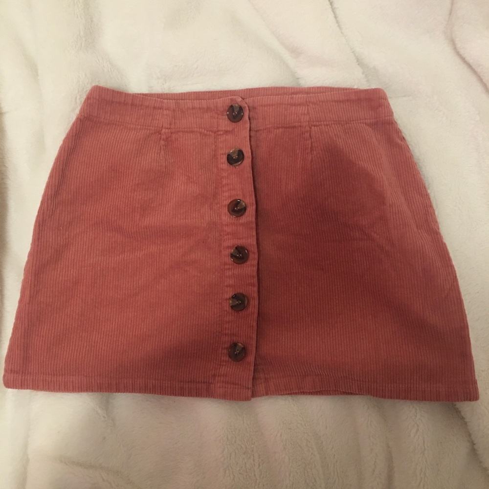 Corduroy skirt